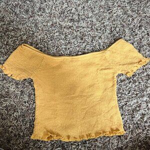 Tilly's Top, Size XS, Yellow